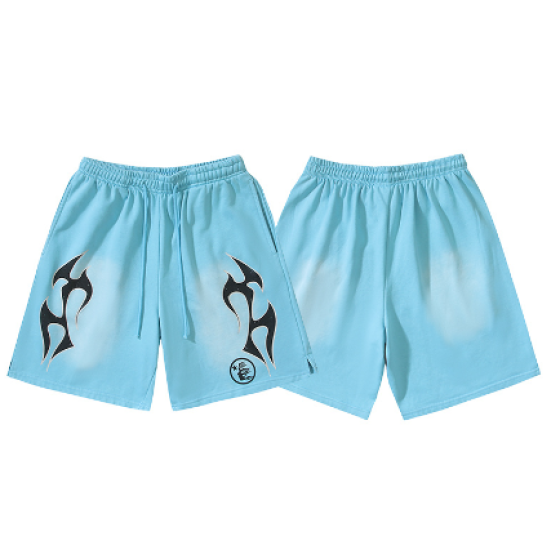 Hellstar Distressed Casual Shorts